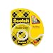 Scotch Double Sided Tape with Dispenser, Narrow Width, Engineered for Holding, 1/2 x 250 Inches (136)