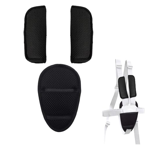 Image of 3 Pack Car Seat Strap Covers,Car Seatbelt Crotch Cushion, Car Seat Belt Kit,Universal Seat Belt Strap Covers