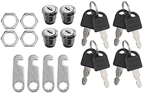 Serrure de came universelle et cylindre de porte de 16 à 30 mm