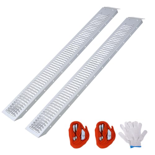 Set de 2 rampas de carga de acero 74 in con capacidad 960 lb miniatura 7