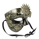 Design époustouflant : un demi-masque inspiré vous permet d'être le point culminant de tout événement, masque de fête cosplay, masques de fête pour mascarade pour adultes