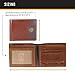 Browning Men's Rugged Western Heavy-Duty Wallets, Available in Multiple Styles, Brown (Bi-fold)