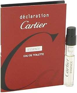 DECLARATION by Cartier for MEN: EDT SPRAY VIAL ON CARD MINI (note minis approximately 1-2 inches in height)
