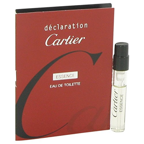 DECLARATION by Cartier for MEN: EDT SPRAY VIAL ON CARD MINI (note minis approximately 1-2 inches in height)