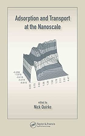 Adsorption and Transport at the Nanoscale book cover