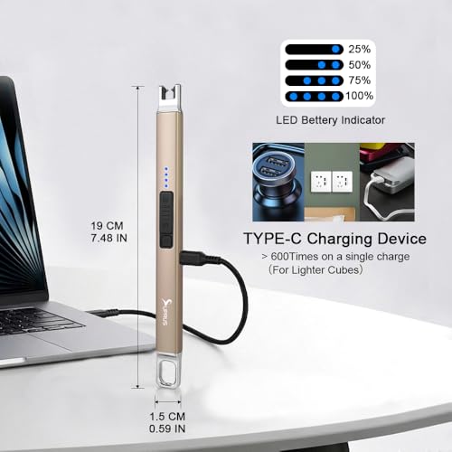 Encendedor Eléctrico Recargable USB SUPRUS miniatura 7