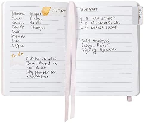 Busy B Busy Life Notebook - Stripe - A6 Notebook with Stickers and Tear Out Pages