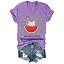 Purple-vneck