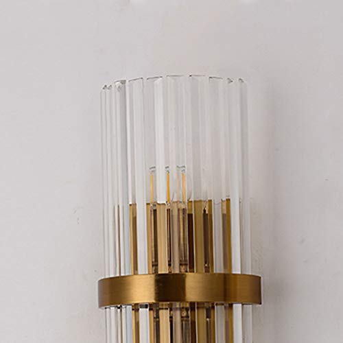 Aplique de pared de cristal posmoderno para dormitorio y salón moderno 6