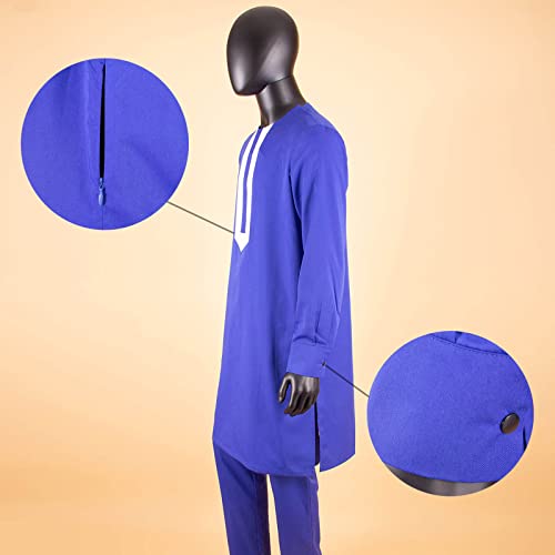 Dashiki Men African Clothing for Men Blouse and Pants Suits for Men Ankara Attire Plus Size Outfits Vintage3