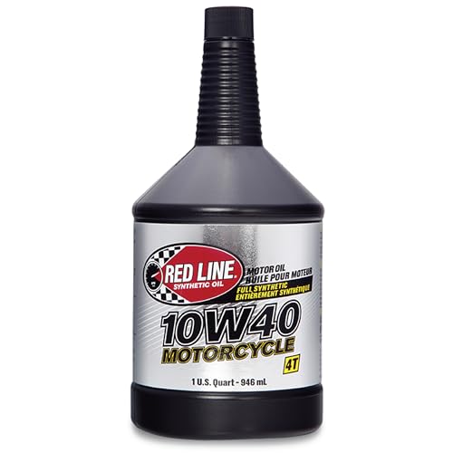 Aceite Sintético para Moto 10W40 Red Line 1 Quart miniatura 1
