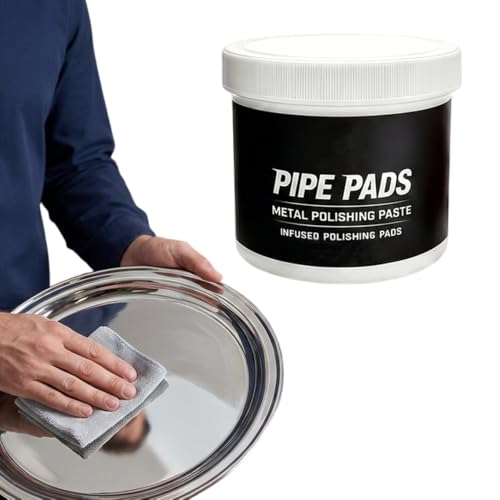 Image of Surface Restoration Polish with Pad, Polishing Compound, Multi-Surface Scratch Remover for Leather Wood Marble Countertop Refrigerators & Cookware Ovens Sinks (1 Set)