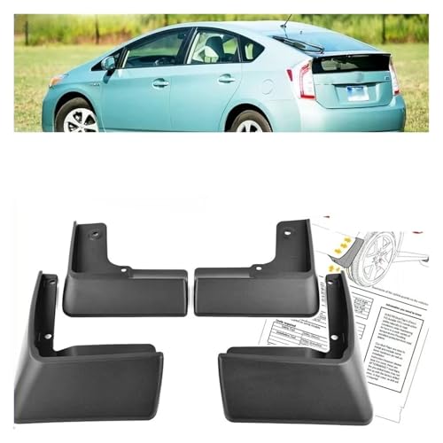 Bavettes garde boue pour Toyota Prius XW30 2010-2015