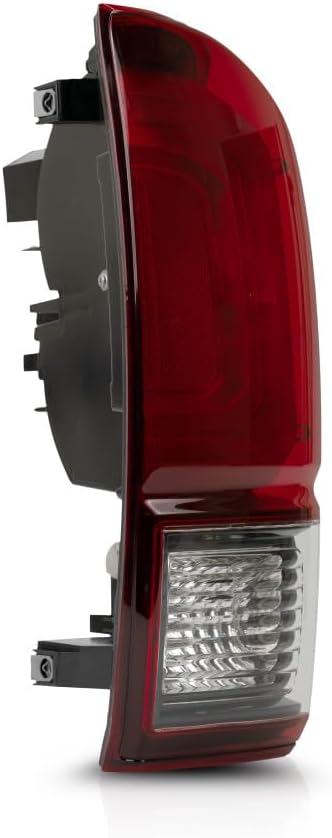 For Toyota Tacoma 2018 2019 2020 2021 Tail Light Passenger Side | Red Lens | TRD Sport | TRD Off-Road | BASE/SR/SR5/SR+ | Replacement For TO2801203 | 81550-04181