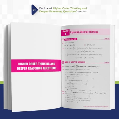 Image of Xam idea NCERT Solutions Mathematics Class 9 (Ganita Manjari Part-1) | CBSE 2026-27 | Solved 'Think and Reflect' & 'Think, Draw and Infer' Questions | ... Exercise Sets & End-of-Chapter Exercises