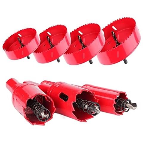 ZJRLY QIAOMIN M42 16-200mm HSS Steel Drilling Hole Saw Drill Bit Cutter Bi-Metal Cover