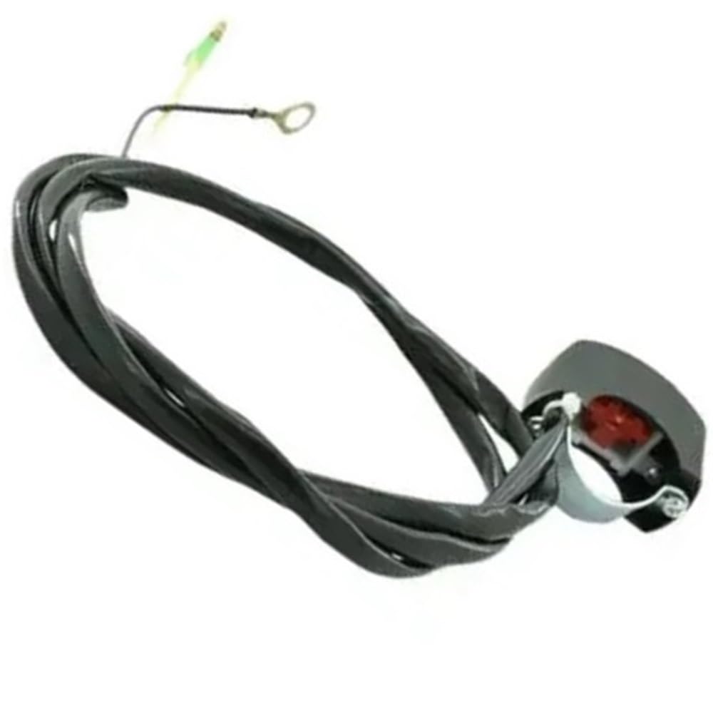 Interrupteur arrêt double fil moteur 168F 170F longueur 1,2 mètre