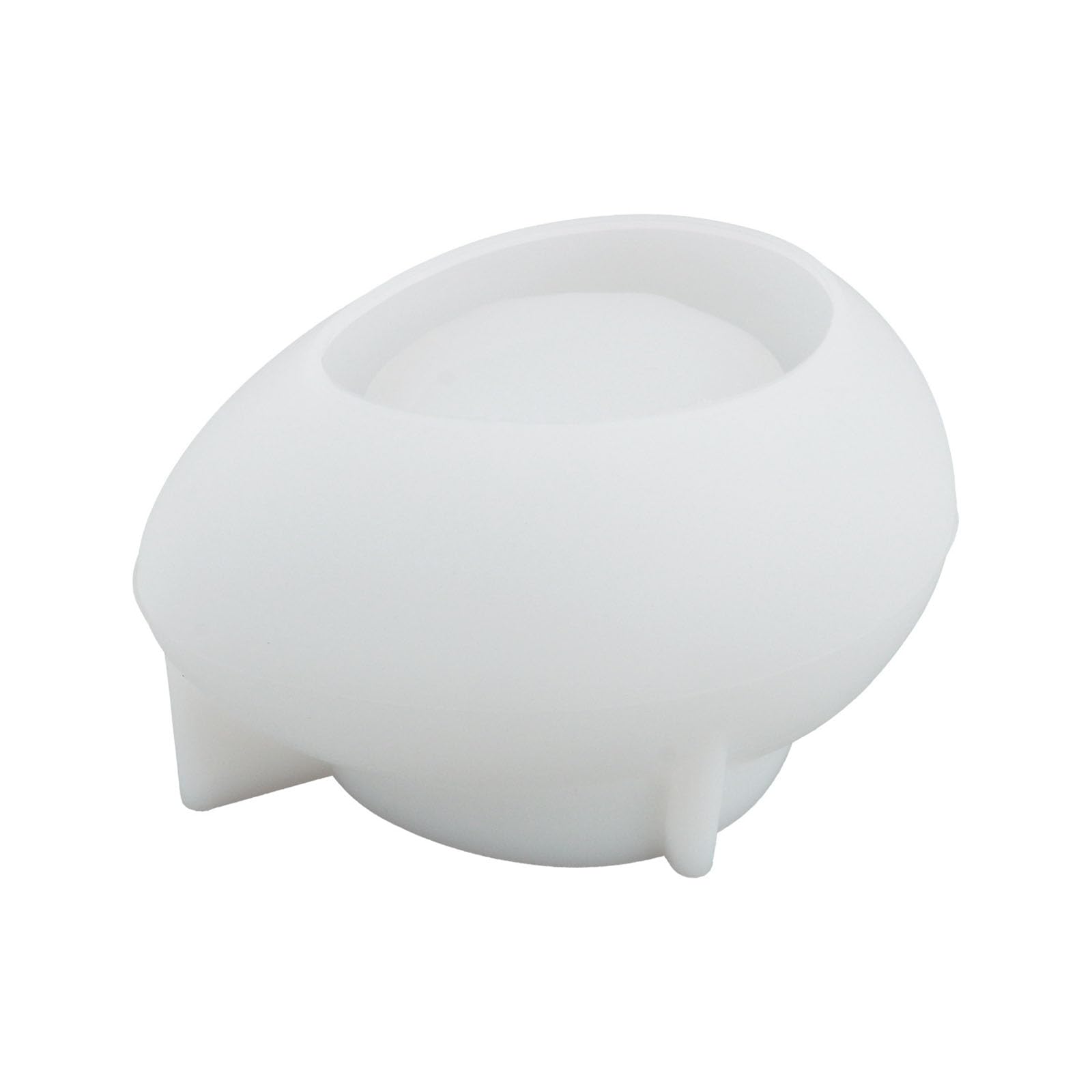 NEWFT Tealight Holder Molds Epoxy Casting Molds for Resin, Crystal Tealight Holder Application Unique Gift Silicone Round Mold