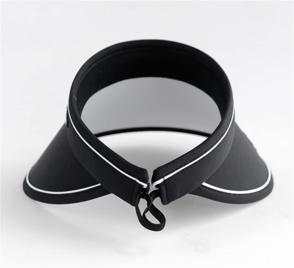 Ethnic Embroidery Flower Empty Top Sunshade Outdoor Sun Hat Riding Cap to Cover The Face