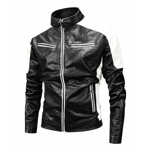 Chaqueta de motorista para scooter y turismo con diseño Y2K impermeable de hombre