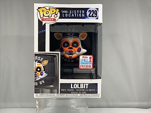 Funko POP! Games Five Nights at Freddys Sister Location LOLBIT 2017 NYCC Fall Convention Exclusive # 229 Vinyl Figure