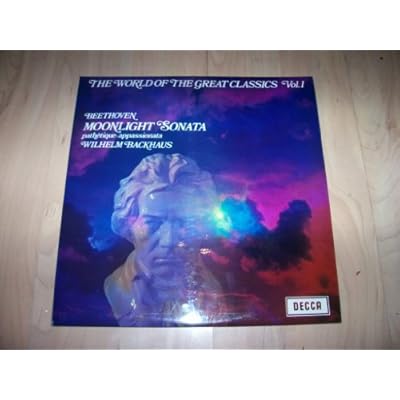 SPA 69 WILHELM BACKHAUS Beethoven Sonatas LP