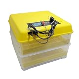 * Gran capacidad: la incubadora de huevos automática puede contener 24 huevos, adecuada para uso industrial o personal. Hecho de plástico de alta calidad, es fácil de usar y limpiar.