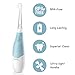 Papablic BabyHandy 2-Stage Baby Sonic Electric Toothbrush for Babies and Toddlers Ages 0-3 Years