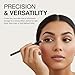 Palladio Wooden Eyeliner Pencil, Thin Pencil Shape, Easy Application, Firm yet Smooth Formula, Perfectly Outlined Eyes, Contour and Line, Long Lasting, Rich Pigment, Midnight Blue