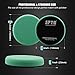 Green T120 Heavy-Cut Polishing Foam Pad, SPTA 1Pc 6.5 Inch Face for 6 Inch 150mm Backing Plate Compound Buffing Sponge Pads for Car Buffer Polisher Compounding, Polishing and Waxing -FPTSS6G