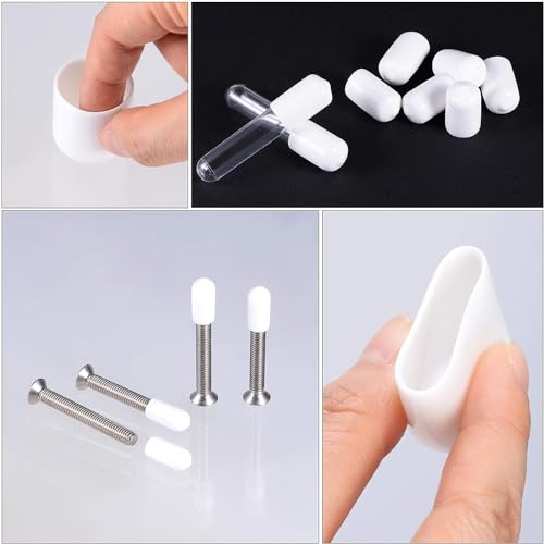 MACHSWON 100pcs Rubber End Caps 2mm ID - Image 4