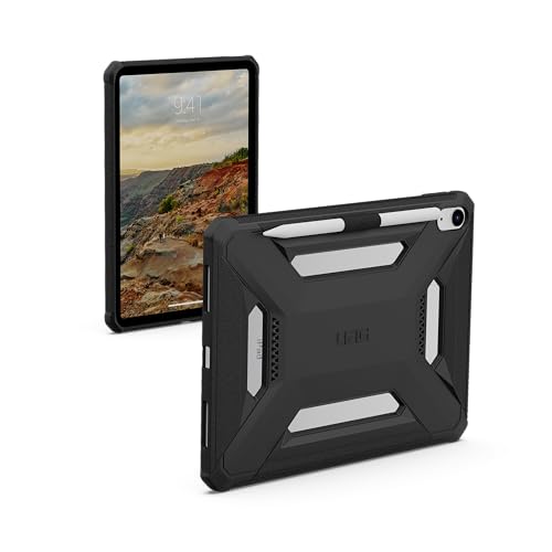 Image of URBAN ARMOR GEAR UAG Designed for iPad A16 Case Fits 11 inch 11th Gen 2025, 10.9 inch 10th Gen 2022 (A3354 A3355) Scout LT - Secure Grip Kids Family Friendly Military Grade Drop Protection Cover, Black