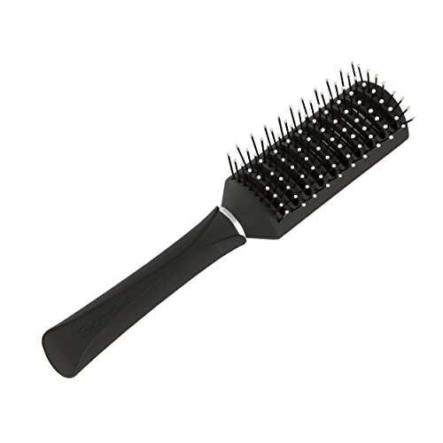 GLAMOUR STUDIO Brosse Plate Rectangulaire Aérée Antibactérien (Coloris aléatoire) Cover