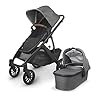 Vista V2 Stroller – Greyson (Charcoal Melange/Carbon/Saddle Leather)