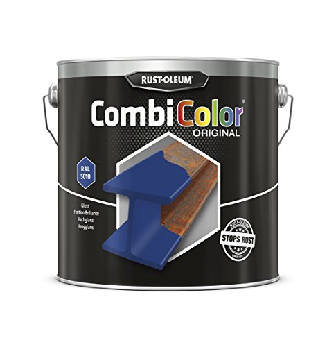 Rust-Oleum Combicolor, bovenste bescherming van metaal, 2,5 kg, Gentian blue-RAL 5010, 1