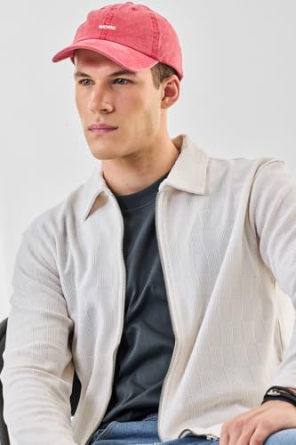 Image of SNITCH Men Casual Jacket | Regular Fit Textured Pattern With Lapel Collar & Full Sleeve | Polyester Blend Zip Closure For Everyday Street Style & Layering