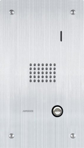 Aiphone Corporation is-SS Audio Door/Sub Station for is Series Local Hardwired Video Intercom, Stainless Steel, 10-7/16″ x 5-15/16″ x 1-5/8″