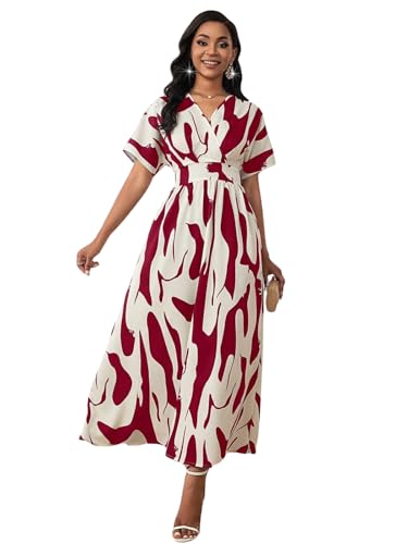 Leriya Fashion Womens Rayon Fit and Flare Ankle Length Dress (LF-WD1194_Wine_2XL) (B0DDH1DW9W) Amazon Price History, Amazon Price Tracker