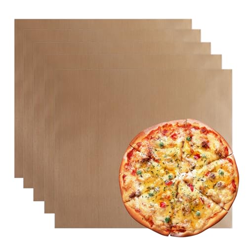 Fysaran Pellicola da forno in fibra di vetro, riutilizzabile, carta da forno fino a 180°, tappetino da forno con rivestimento antiaderente, adatta per alimenti per forno e barbecue