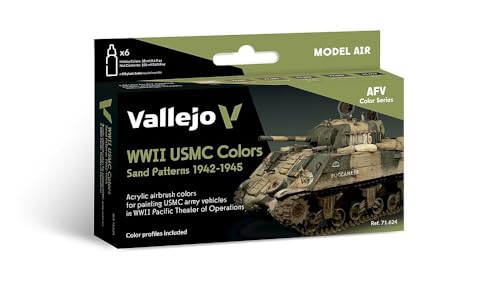 Peinture Vallejo WWII USMC Sable 071624 maquette char militaire