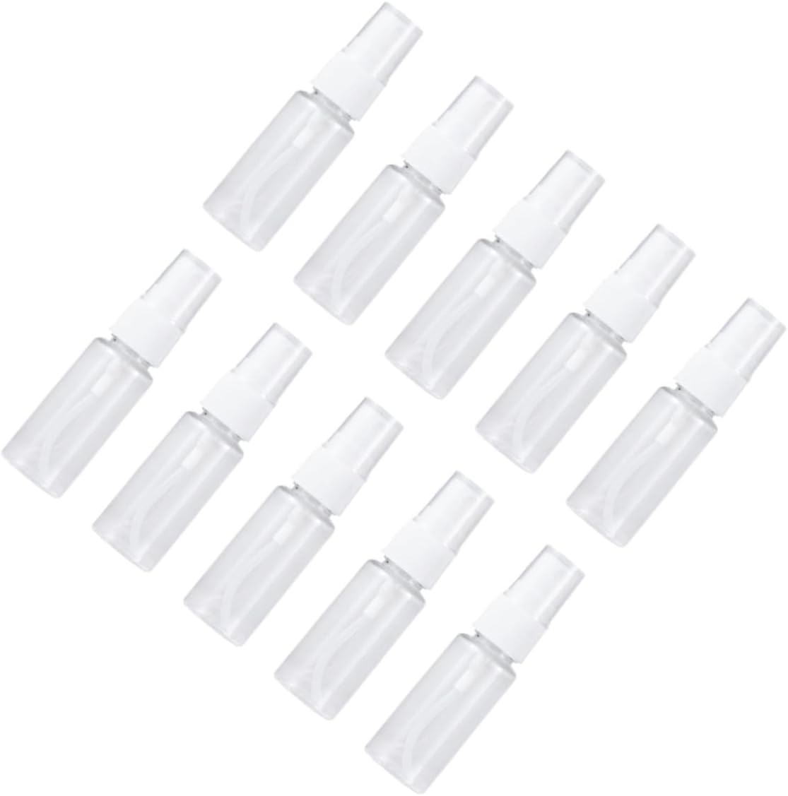 VICASKY Plastic Water Sprayer Bottles with Uniform Mist Spray 6pcs 80ml Refillable Spray Bottle Lightweight Pet Material for Plants and Flowers for Travel and Baking