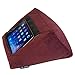Price comparison product image iPad Cushion Pillow Stand Holder Velvet (MAROON) Suitable for all Tablet devices. Perfect to use around the home for comfy ipad viewing. Luxurious Material
