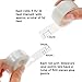 RUBFAC 50ft Balloon Strip, 98ft Ribbon 20 Flower Clip 2 Tying Tool, Balloon Decorating Strip Kit for Wedding and Party