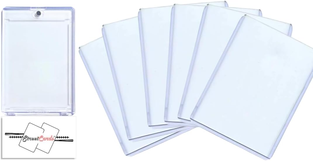 2024-25 Prizm Basketball Mega Box with 50 Trading Cards + 6 Toploaders + Magnetic Holder + StreetCards Magnet! Look for Manga and Sublime SSP!