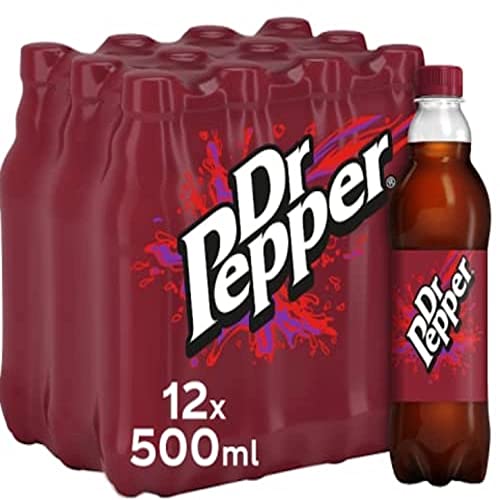 Dr Pepper PET Cola 500 ml (Pack of 12)