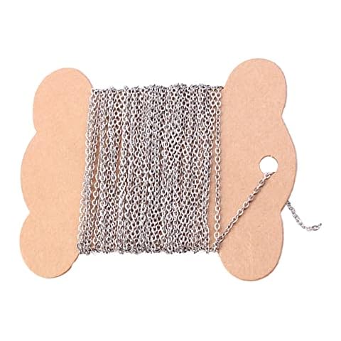 Silver Plated Twisted Chain Necklace Roll Cover