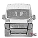 TAC Grill Guard Fit 2014-2022 Dodge Ram Pro-Master Full Size Van (Exclude 21-22 Models with Optional ADAS and FCWS Systems) Black Front Runner Guard Brush Nudge Bar Bumper Guard