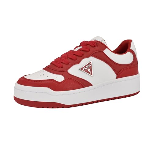 Guess Damen Miram Sneaker, Red/White 610, 38 EU
