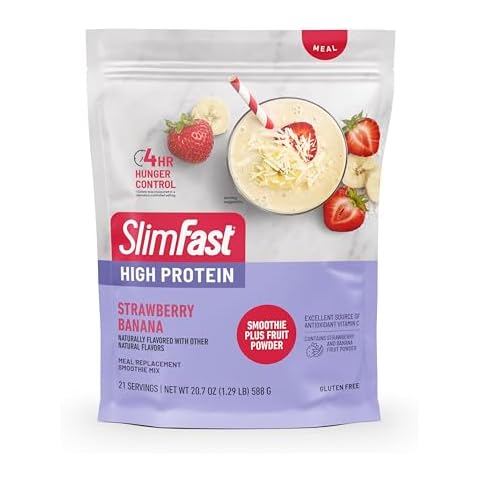 SlimFast High Protein Smoothie Mix Cover