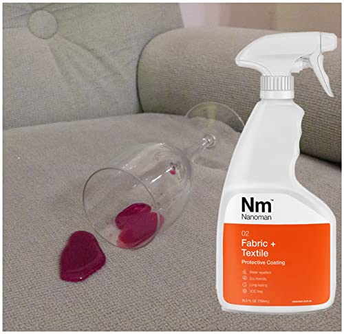 Nanoman Fabric & Textile Protector Spray | Invisible, Waterproof, Stain-Resistant | Safe for All Fabrics & Textiles | Eco-Friendly, Non-Toxic, Long-Lasting Protection | 750ml - Thumbnail 2